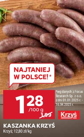 Kaszanka na patelni臋 Masarnia krzy艣 promocja