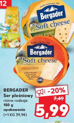 Ser mild & creamy BERGADER promocja