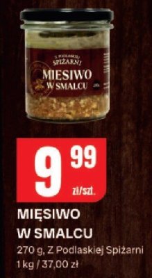 Miesiwo w smalcu Z Podlaskiej Spiżarni promocja w Chorten