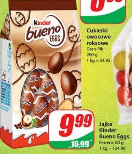 Jajka Kinder eggs promocja