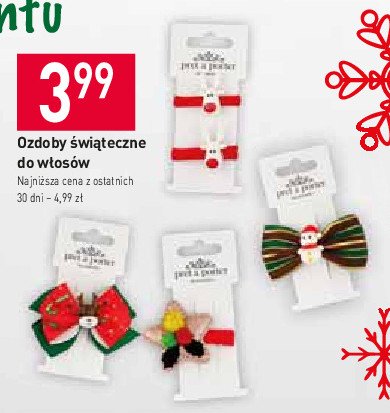 Spinki do włosów świąteczne promocja