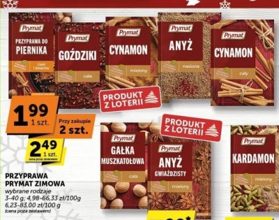 Przyprawa Prymat zimowa promocja w Groszek