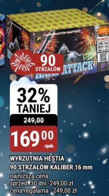 Wyrzutnia Hestia 90 strzałów kaliber 16 mm promocja w bi1