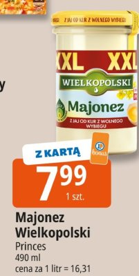 Majonez Wielkopolski Princes promocja w Leclerc