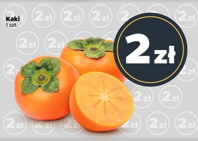 Kaki 1 szt. promocja w Netto