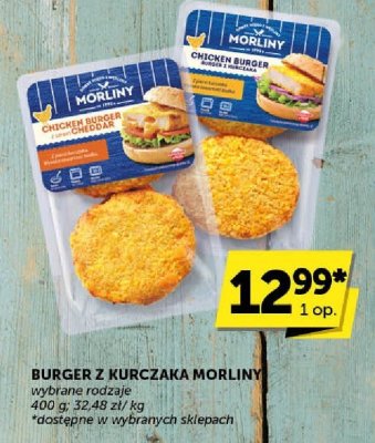 Burger z kurczaka Morliny promocja w ABC