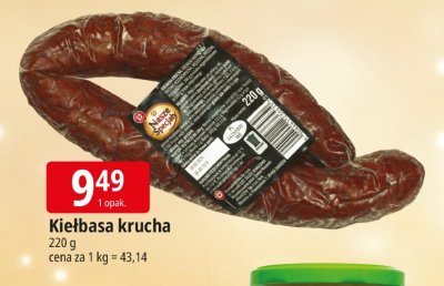 Kiełbasa krucha promocja w Leclerc