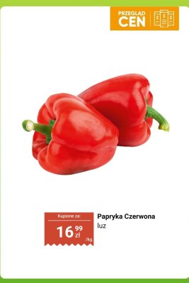 Papryka czerwona luz promocja w Biedronka