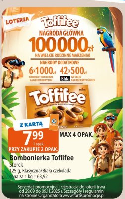 Bombonierka Toffifee promocja w Leclerc