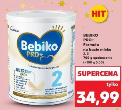 Mleko BEBIKO PRO+ Formuła na bazie mleka 2,3 promocja w Kaufland