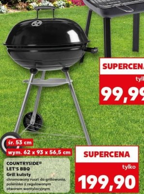 Gril kulisty 62 x 93 x 56.5 cm K-classic countryside promocja