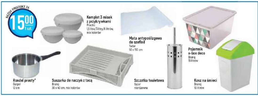 Rondel prosty 12 cm Garpol promocja