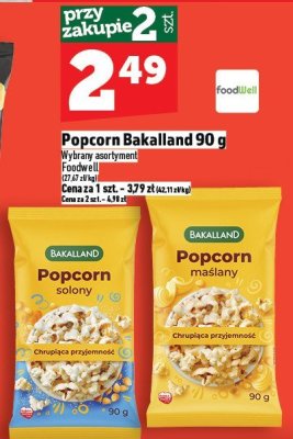 Popcorn Bakalland 90 g promocja w TOPAZ