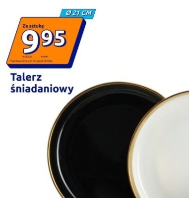 Talerz śniadaniowy Ø 21 CM promocja w Action