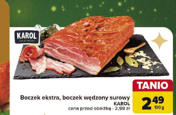 Boczek ekstra Karol promocja