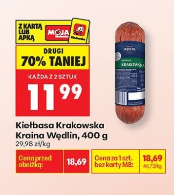 Kiełbasa promocja w Biedronka