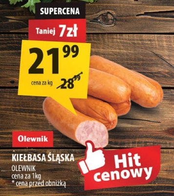 Kie艂basa 艣l膮ska z indyka promocja w Arhelan