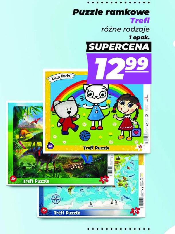 Puzzle kicia kocia Trefl promocja