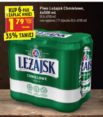 Piwo Leżajsk chmielowe promocja