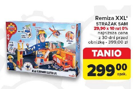 Remiza policyjna strażak sam Simba promocja w Carrefour