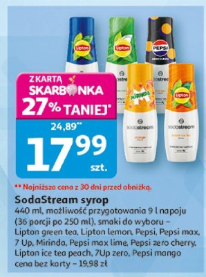 SodaStream syrop promocja w Auchan