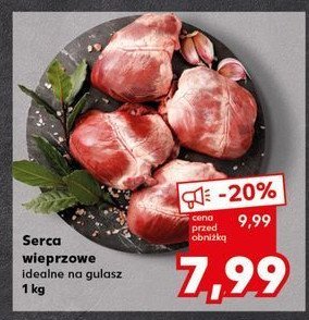 Serca wieprzowe promocja