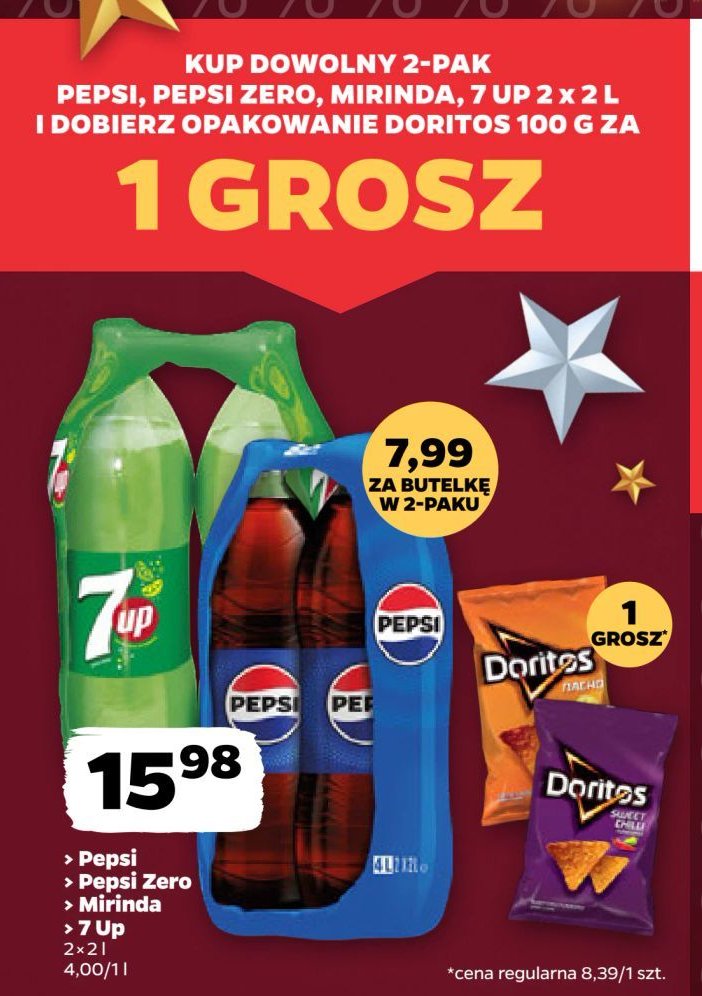 Napój orange Mirinda promocja w Netto