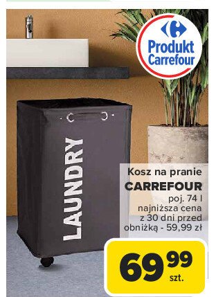 Kosz na pranie Carrefour promocja w Carrefour