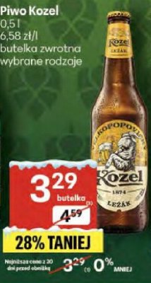 Piwo promocja w Delikatesy Centrum