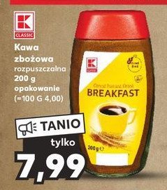 Kawa K-classic breakfast promocja