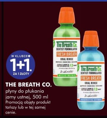 Płyn THE BREATH CO. płyny do płukania jamy ustnej 500 ml promocja w Super-Pharm