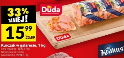 Kurczak w galarecie Duda, 1 kg promocja w Twój Market