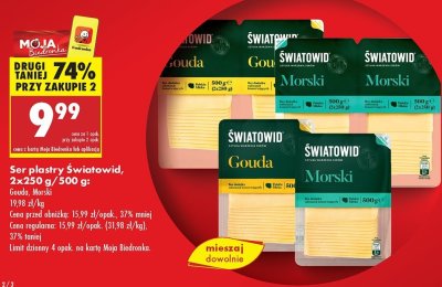 Ser morski plastry Światowid promocja