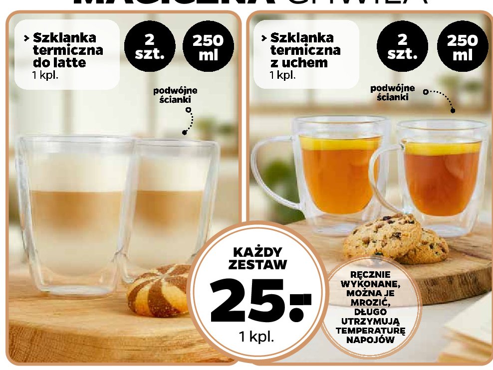 Szklanka termiczna latte macchiato promocja