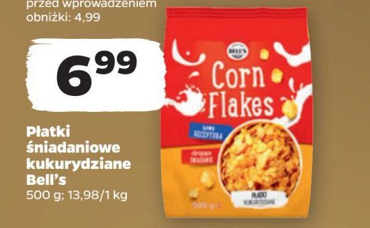 Płatki kukurydziane Bell's promocja w Netto