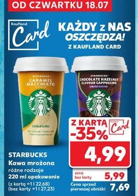 Kawa Starbucks chocolate hazelnut promocja