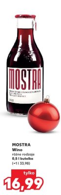 Wino Mostra 0,5l promocja w Kaufland