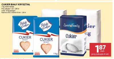 Cukier biały promocja w Stokrotka