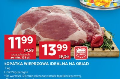 艁opatka wieprzowa promocja w Stokrotka