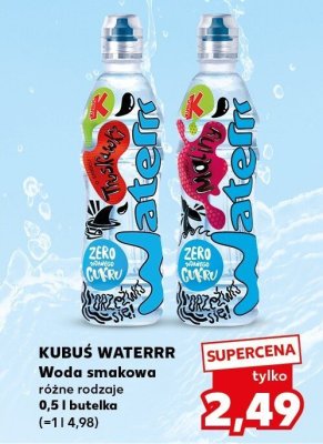 Woda smakowa różne rodzaje promocja w Kaufland
