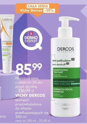 Szampon Vichy Dercos promocja w Super-Pharm