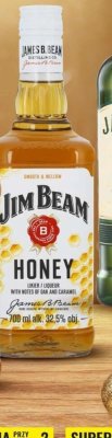 Likier Jim Beam Honey 32,5%, 700 ML promocja w Biedronka