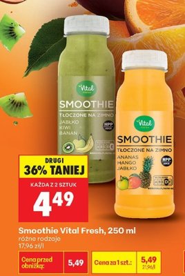 Smoothie  promocja w Biedronka