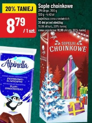 Sople choinkowe promocja w POLOmarket