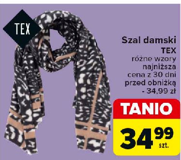 Szal damski Tex promocja