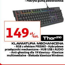 Klawiatura mechaniczna thor 210 Genesis promocja