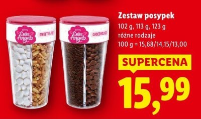 Zestaw posypek promocja w Lidl