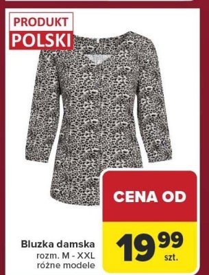 Bluzka damska, różne modele Carrefour promocja w Carrefour