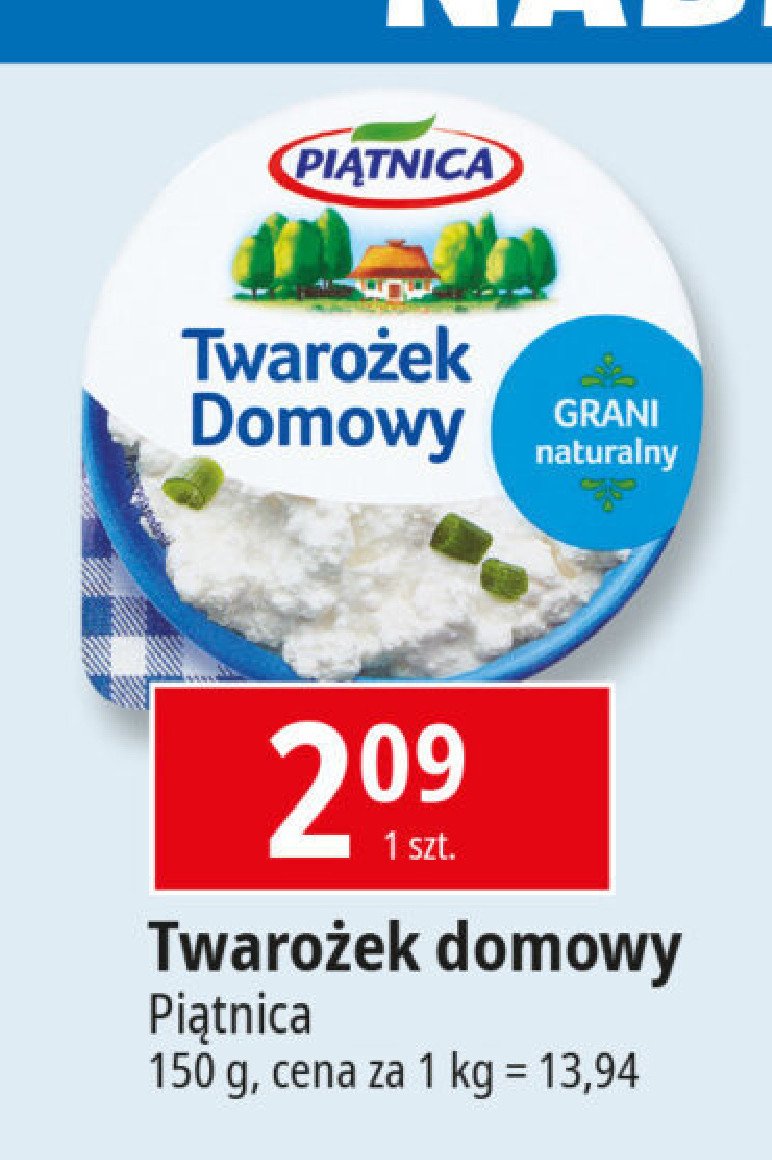 Twarożek domowy naturalny Piątnica promocja