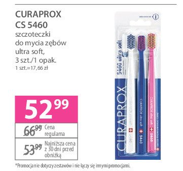 Szczoteczka do zębów 5460 ultra soft Curaprox promocja